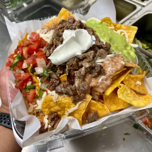 Aquino's Fresh Nachos.