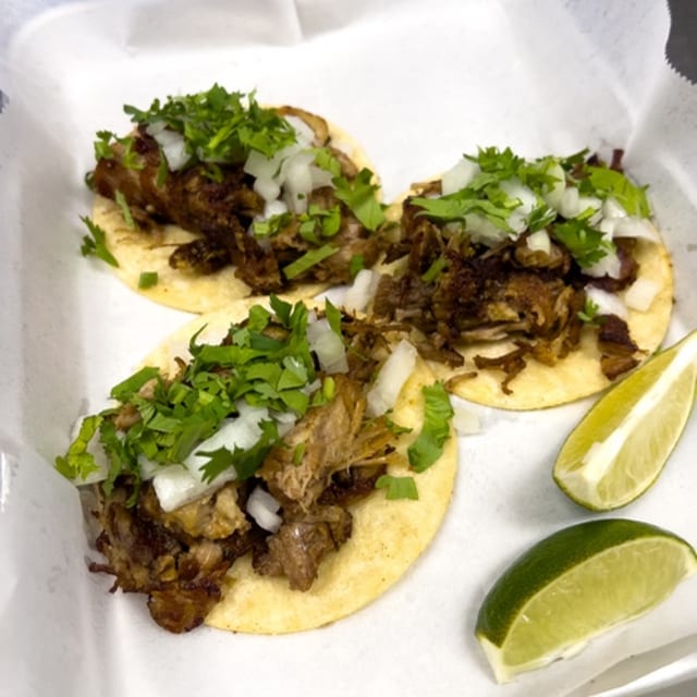 Pork Carnitas Taco.