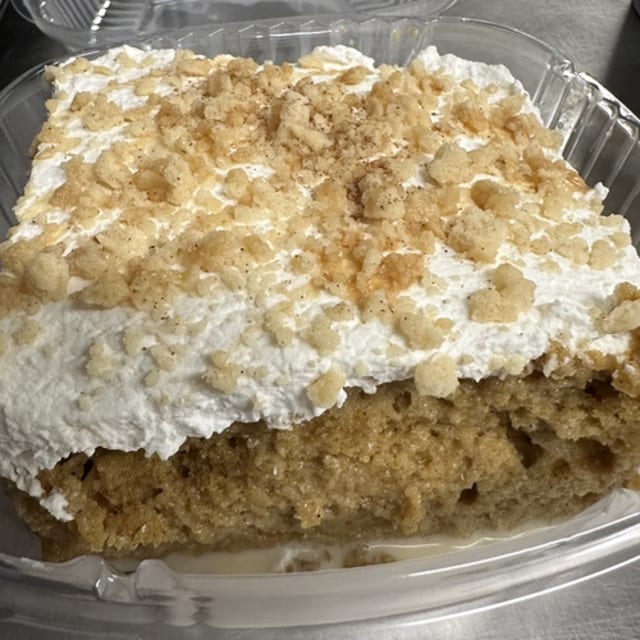Pumpkin tres leches.