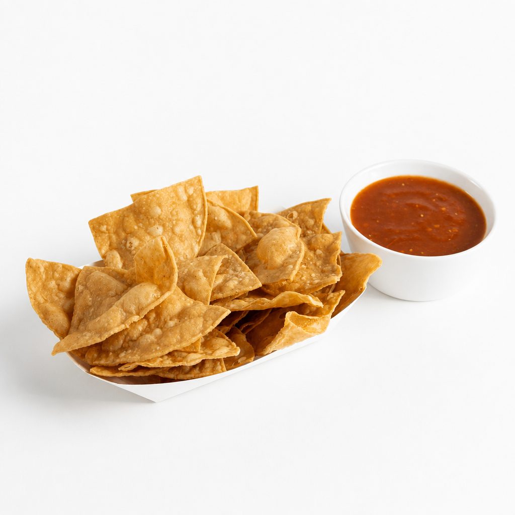 Chips & Salsa De Molcajete.