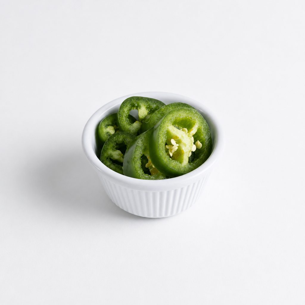 Side of Grilled Jalapeños.