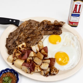 Ribeye Steak and Eggs