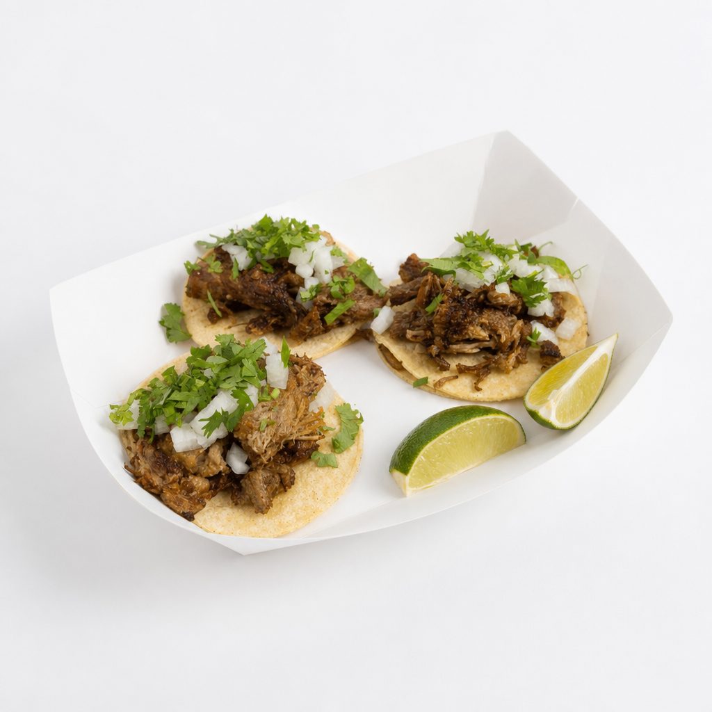 Pork Carnitas Taco.