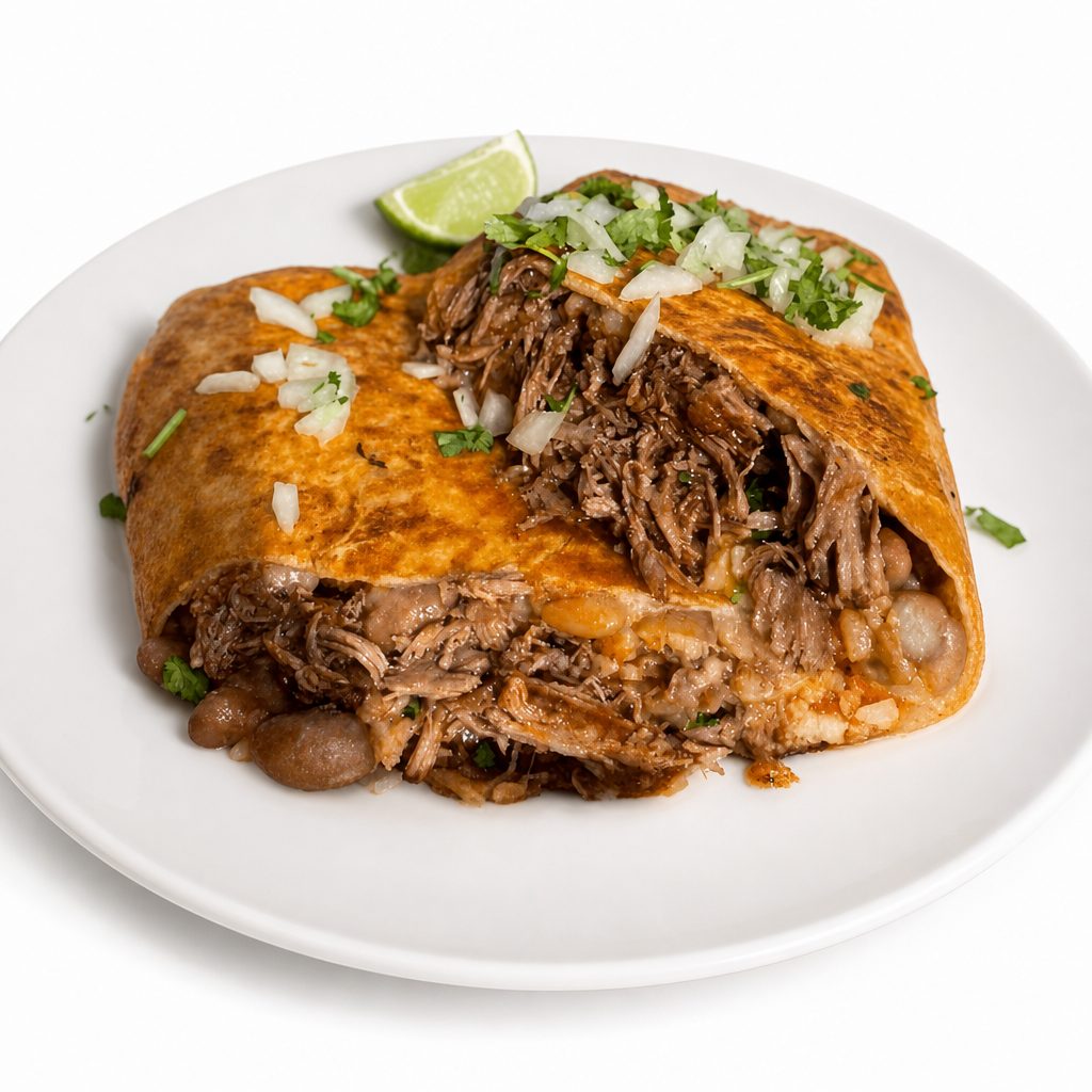 Birria Super Burrito.