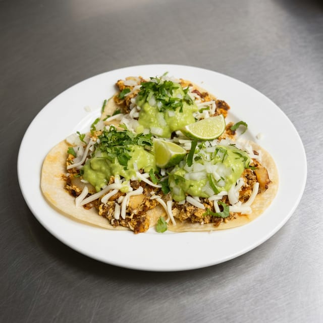 Chorizo Breakfast Taco.