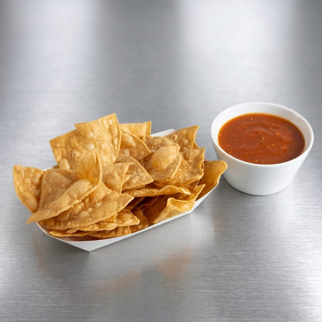 Chips & Salsa De Molcajete.