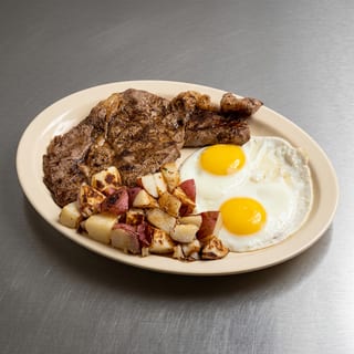 Ribeye Steak and Eggs
