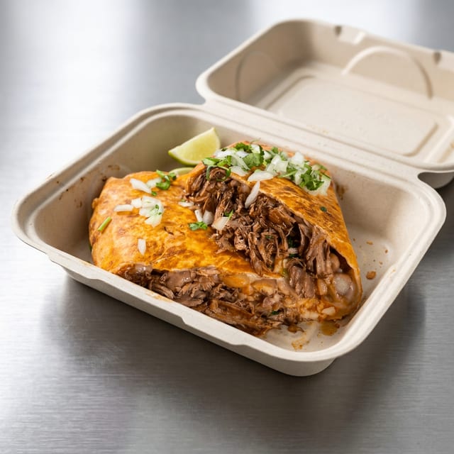 Birria Super Burrito.