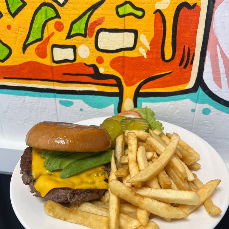 Indulge in Our Cheeseburger