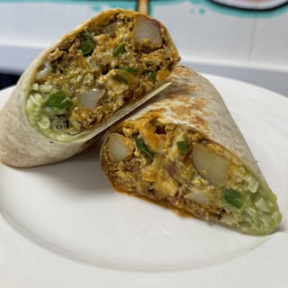 Chorizo Breakfast Burrito