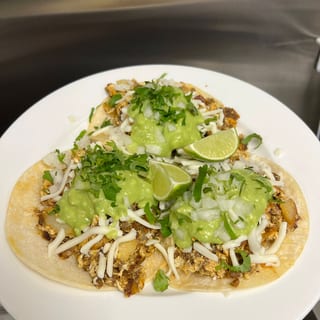 Chorizo Breakfast Taco